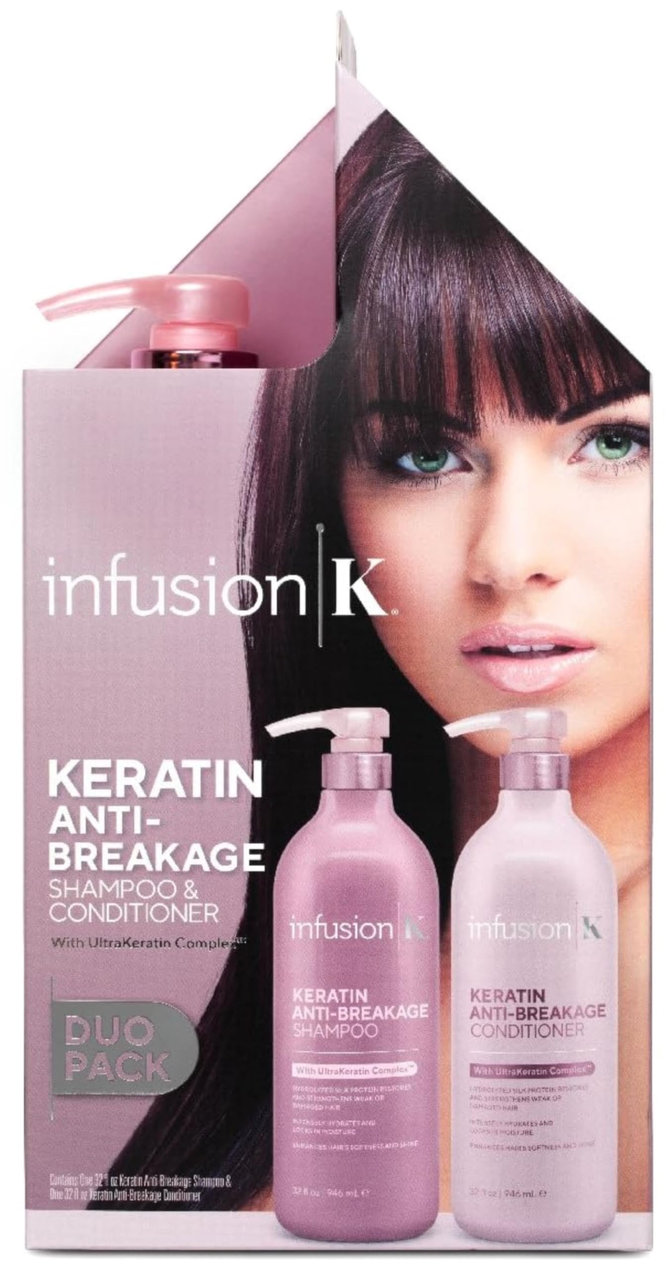 Amazon.com : Infusion K Keratin Anti-Breakage Shampoo